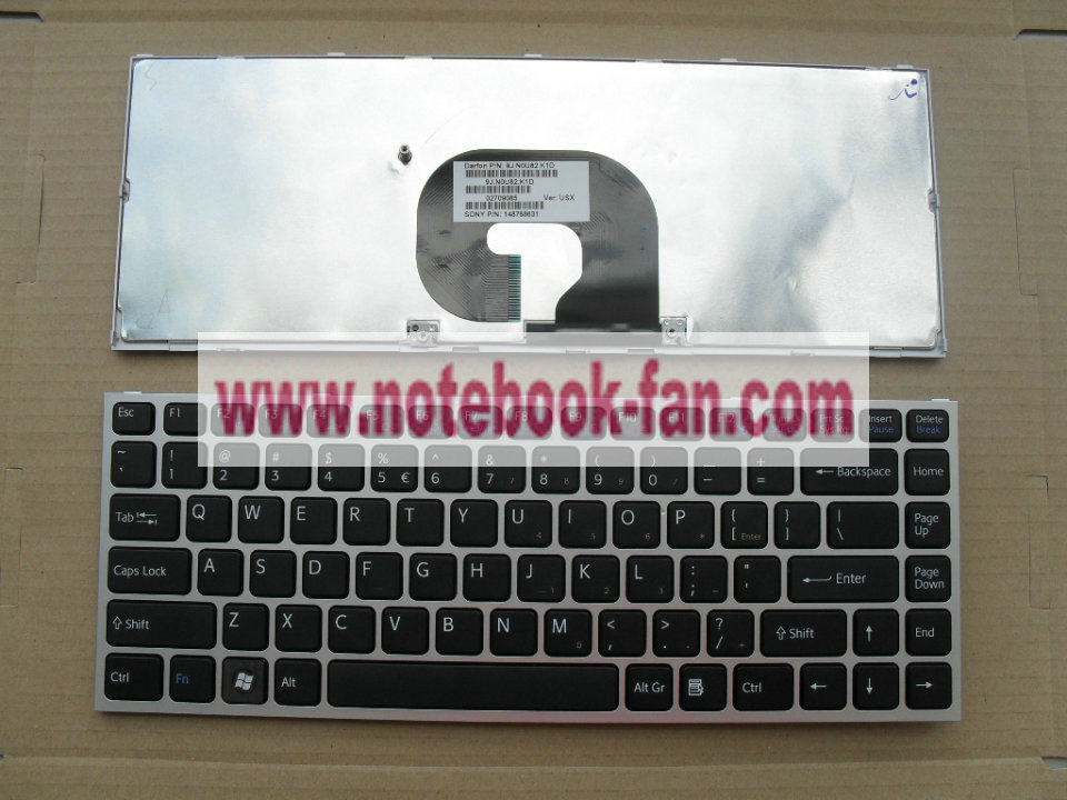 NEW SONY VAIO VPC-Y VPC-Y118 148768621 Keyboard US with Silver NEW SONY VAIO VPC-Y VPC-Y118 148768621 Keyboard US with Silver